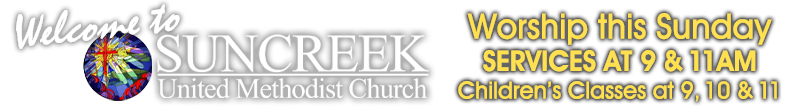 Welcome to Suncreek United Methodist Church in Allen, Texas